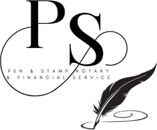 Pen & Stamp Notary & Financial Services logo
